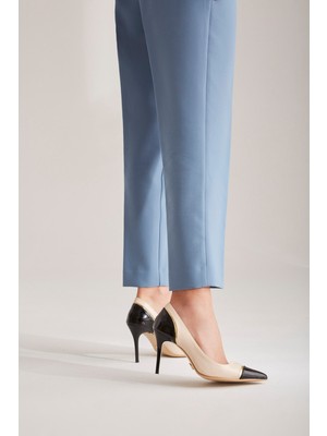 Ayakkabı Prensi Diverse Stiletto Ten 8 cm Kadın Stiletto, Topuklu Ayakkabı