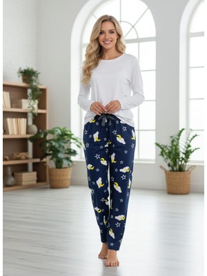 Pemilo Kadın Süet Desenli Tek Alt