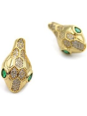 Maarketim Yılan Küpe - Altın