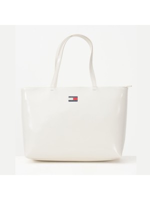 Tommy Hilfiger Kadın Beyaz Omuz Çantası (AW0AW18069-YBI)