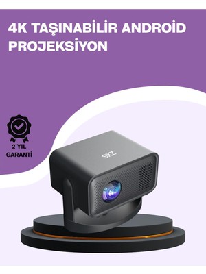 Toptan Bulurum 4000 Lümen Parlaklık Değerine Sahip Ev ve Ofis Projektör