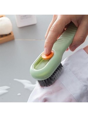 Deterjan Hazneli Süet Bot Nubuk Ayakkabı Temizleme Fırçası Mutfak Banyo Fırçası Çok Amaçlı