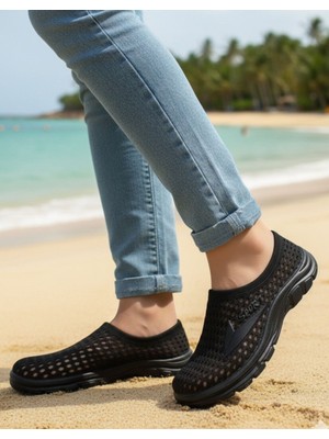 Kantex Kalın Tabanlı Ortopedik Tabanlı Kaymaz Havuz Plaj Hac Umre Tavaf Patiği