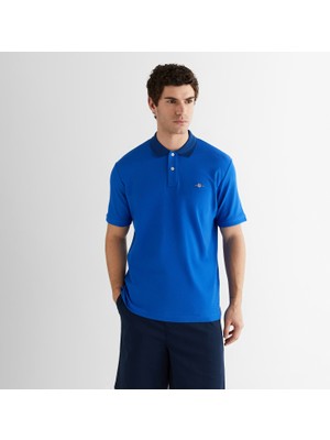 Gant Erkek Lacivert Regular Fit Polo