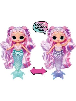 Lol Sürpriz Aralar Denizkızı Lana Deniz Modası Bebek Renk Değiştiren Kuyruk, Hareketli Yüzgeç ve Güzel Aksesuarlarla - 4 Yaş ve Üzeri Çocuklar Için Oyuncak Hediye