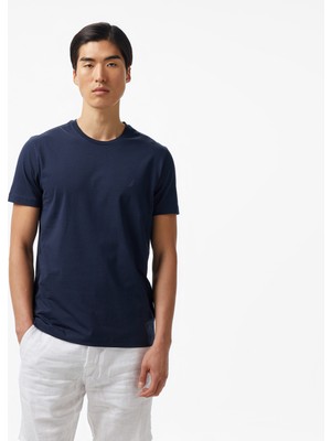Nautica Erkek Lacivert Regular Fit T-Shirt