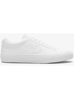 Converse Sport Casual Faux Leather Unisex Beyaz Sneaker
