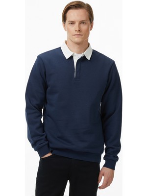 Nautica Erkek Lacivert Classic Fit Polo