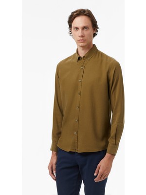 Nautica Erkek Yeşil Classic Fit Gömlek