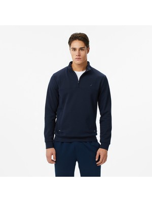 Nautica Erkek Gri Classic Fit Kazak