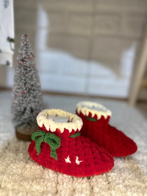 Neli Butik Christmas Temalı Unisex Panduf