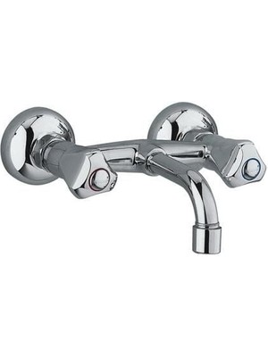 Başcılar Itimat Alfa 207 Sabit Lavabo Bataryası Duvardan