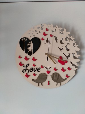 Parfüm **parfümeri**kozmetikciye Özel Isimli Duvar Saati