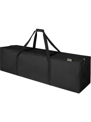 Haegs Taşıma Çantası, Çok Amaçlı Fermuarlı Dayanıklı Seyahat, Hurç 155L (105 x 38 x 39 Cm) - Siyah
