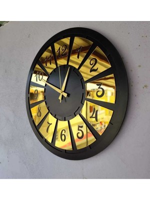 Kuaför 💕💞güzellik💞💞 Merkezi 6 Mdf Kişiye Özel Isim Yazılı Duvar Saati No:32