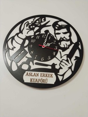 Berber & Erkek Kuaför & Güzellik Merkezi Kişiye Özel Isim Yazılı Şık ve Kalite