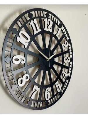 (Annelere Özel) Salon-Oda-Iş Yeri Kaliteli Duvar Saati Çok Şık Tasarım