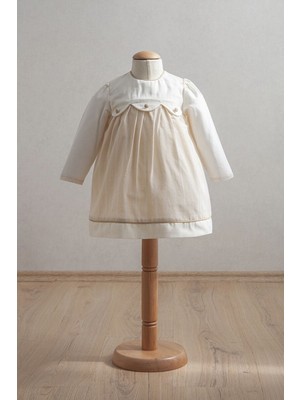 Tongs Baby Bebek Elbise 3916 Açık Sarı