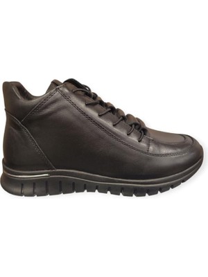 Guja Pepita Z405 Ortopedik Yumuşak Kadın Deri Bot