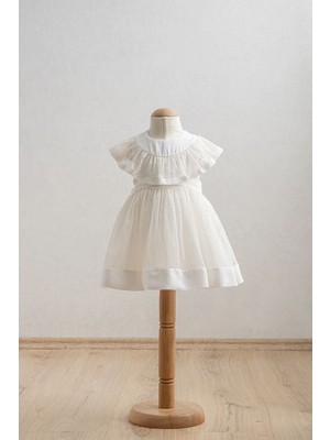 Tongs Baby Bebek Elbise 3942 Ekru