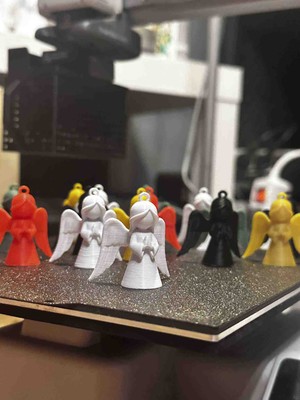 Urartu3d Mini Melek Figürü Anahtarlık