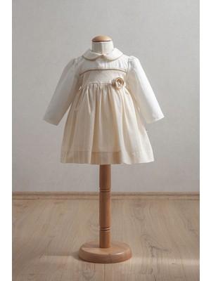 Tongs Baby Bebek Elbise 3917 Açık Sarı