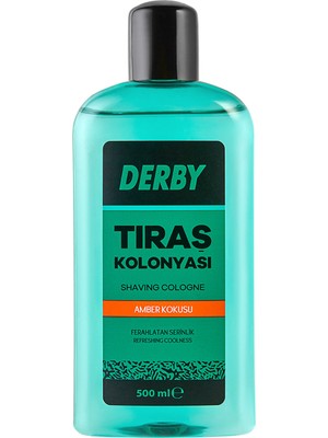 Derby Amber Kokusu Tıraş Kolonyası 250ML 2 Adet