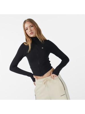 Converse Kadın Siyah Sweatshirt