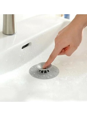 Rotanev Ufo Lavabo Küvet Tıkacı, Lavabo Banyo Gider Tıkacı, Koku Önleyici Duşa Kabin Tıkacı