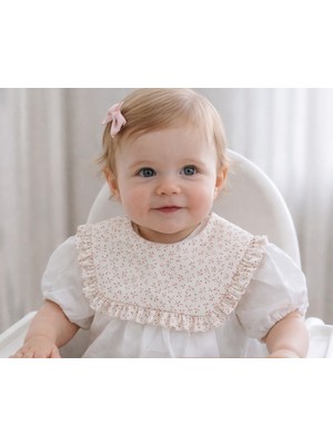 CottoVera %100 Pamuk Bebek Mama Önlüğü – Su Geçirmez, Şık Yaka Tasarımlı, Kıyafet Üzeri Kullanıma Uygun