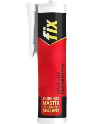 Primeaks Beyaz Silikonize Mastik 450 gr | Sızdırmazlık ve Dolgu Mastiği