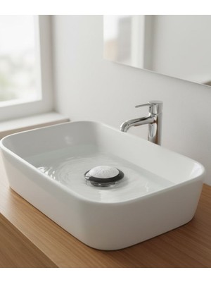 Rotanev 3 Adet Yeni Nesil Lavabo Küvet Tıkacı, Lavabo Banyo Gider Tıkacı, Pratik Koku Önleyici