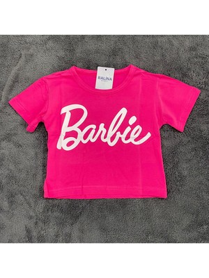 8line Pembe Barbie Crop
