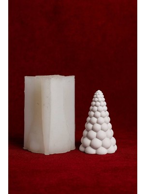 Kalıpcım Çam Ağacı Desenli Silikon Kalıp