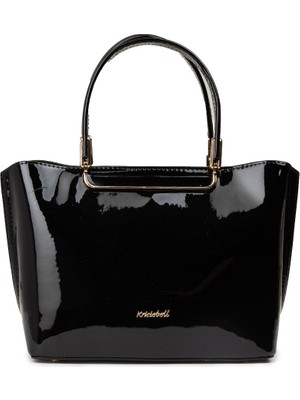 Deery Siyah Rugan Kadın El Çantası - K7415ZSYHY02