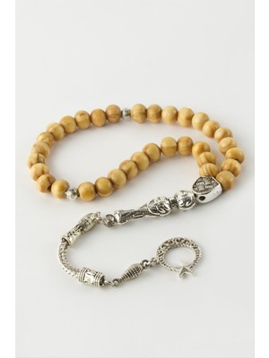 Bijuteri Net Bambu Ahşap Tesbih 8 mm