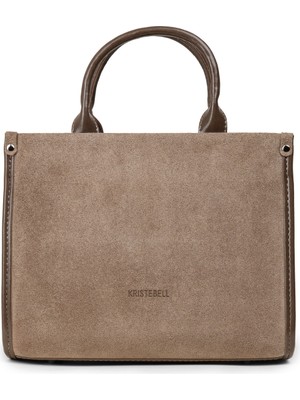 Deery Hakiki Süet Vizon Rengi Kadın El Çantası - K7458ZVZNY01