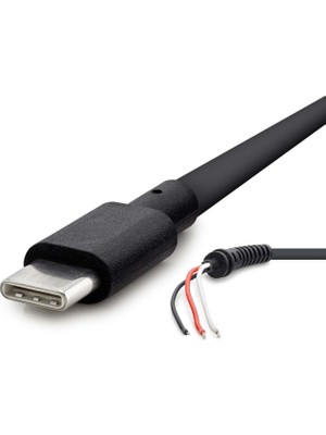 Epilons Macbook Adaptör Kablosu Type-C 65W 1.5m Siyah HDX5538