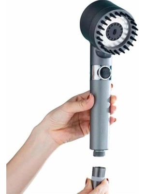 TeknoKapsül Yeni Nesil Masaj Etkili Duş Başlığı Su Basınçlı Tazyikli Özel - TK0027-5U5VQ5