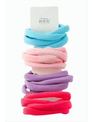 Starseven Renkli Havlu Lastikli Toka 4 Adet