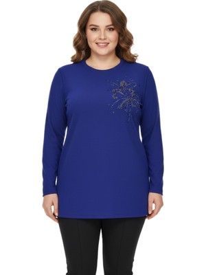 Nazal Kadın Önü Nakışlı Bluz BGL-ST05090