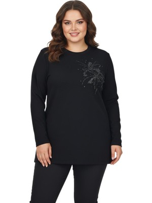 Nazal Kadın Önü Nakışlı Bluz BGL-ST05090