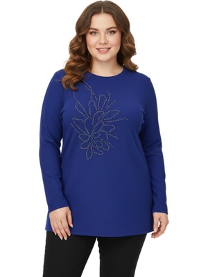 Nazal Kadın Önü Nakışlı Bluz BGL-ST05091