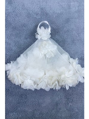 Massaltay Kına Gecesi Gelin Halay Mendili Kırmızı Lazer Güllü Gelin Halay Aksesuarı – Magnet, Hediyelik, Süs