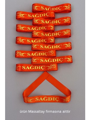 Belirtilmemiş Kırmızı Sağdıç Kol Kurdelesi – Kına Gecesi, Düğün, Bride, Bekarlığa Veda ve Söz Aksesuarı