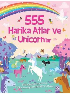 TeknoKapsül 555 Eğlenceli Çıkartma - Harika Atlar ve Unicorn’lar