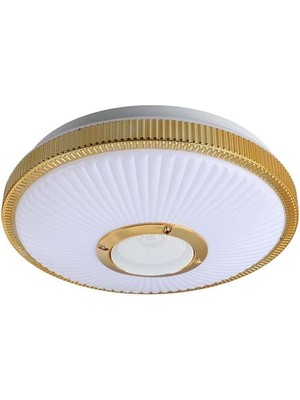 SiHako PM-27332 Beyaz 34*8.5 cm 24 Watt Bluetooth Hoparlörlü Tavan Aydınlatma (AL-BL300) Torna