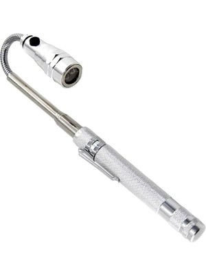 SiHako MX-2808 Mıknatıslı 360 Derece Döner Başlıklı 3 Ledli Beyaz Işık El Feneri