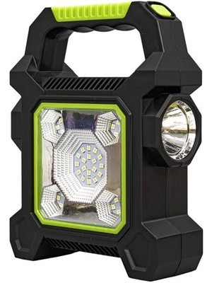 SiHako JY-258C 3 Kademeli̇ Şarjlı Çok Fonksiyonlu Solar Işıldak