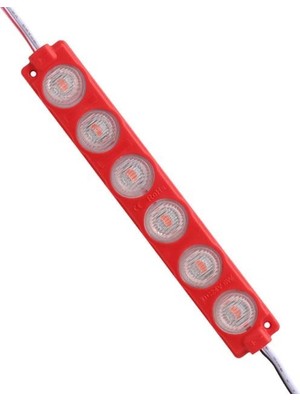 SiHako 24 Volt 1.3 Watt Kırmızı 3030 Cob Modül LED